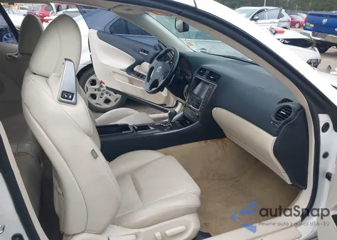 2010 Lexus Is 250C из США, поврежденный, VIN JTHFF2C25A2504405